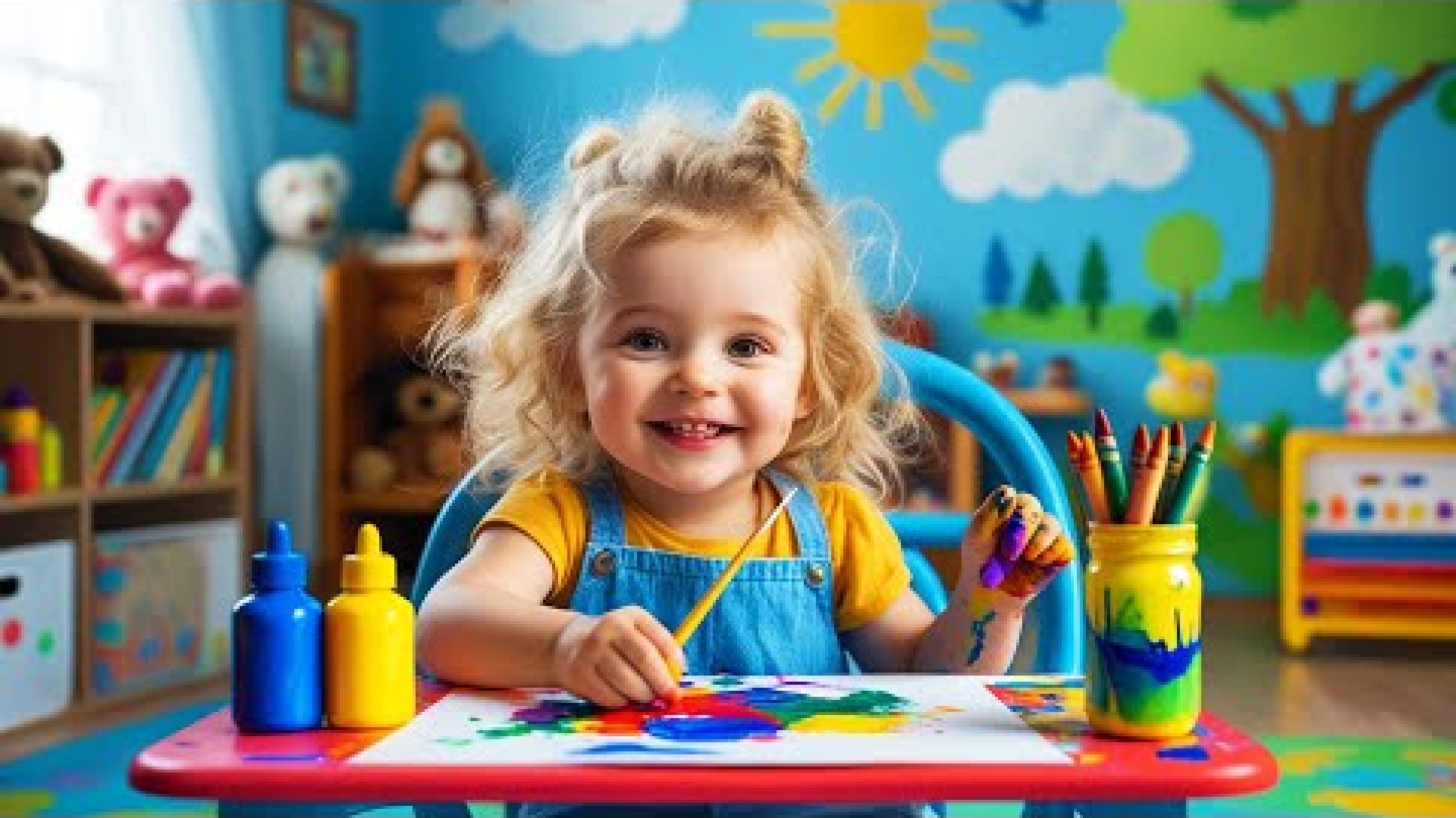 Painting Dandy's World | Creative Videos for Toddlers | JollieJingles